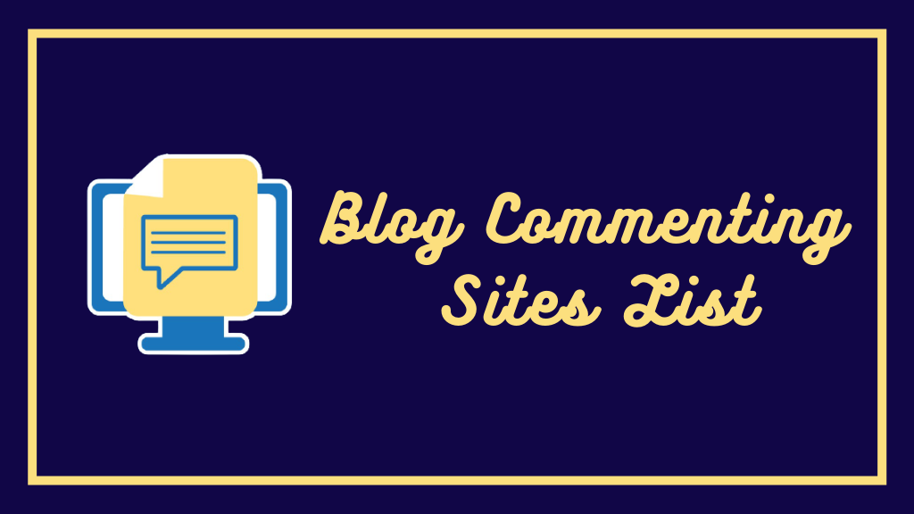 Instant Approval Blog Commenting Sites